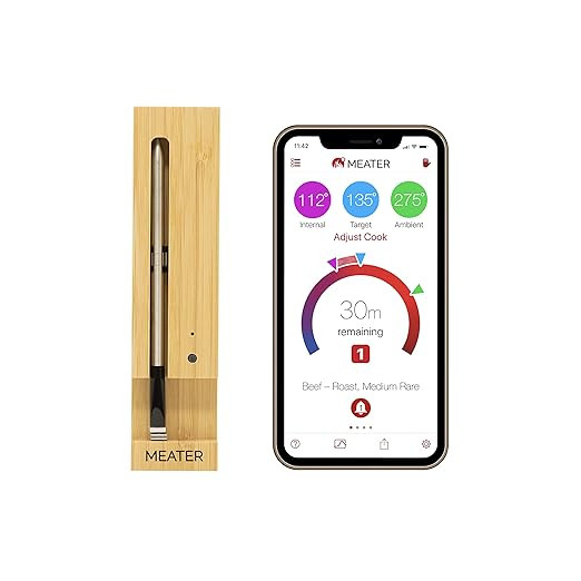 Original MEATER | 33ft Range True Wireless Smart Meat Thermometer for The Oven, Grill, Kitchen, B... | Amazon (US)