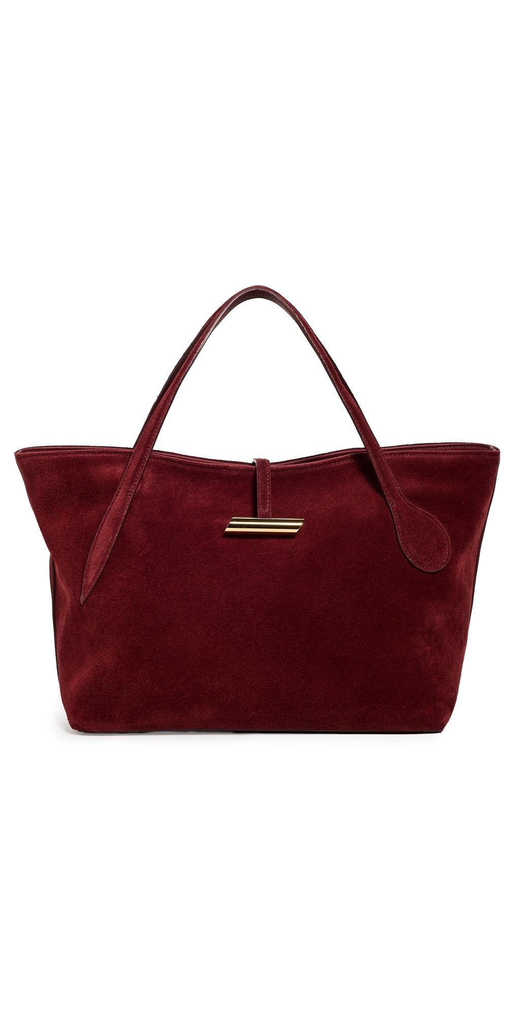 Liffner Petite Penne Tote Maroon Gold Hardware One Size | Shopbop
