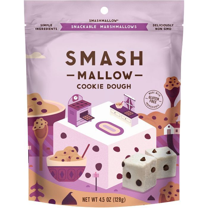 SmashMallow Cookie Dough Marshmallow  – 4.5oz | Target
