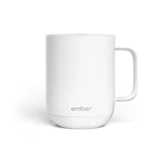 Ember - 10 oz. Temperature Controlled Ceramic Coffee Mug - White | Walmart (US)