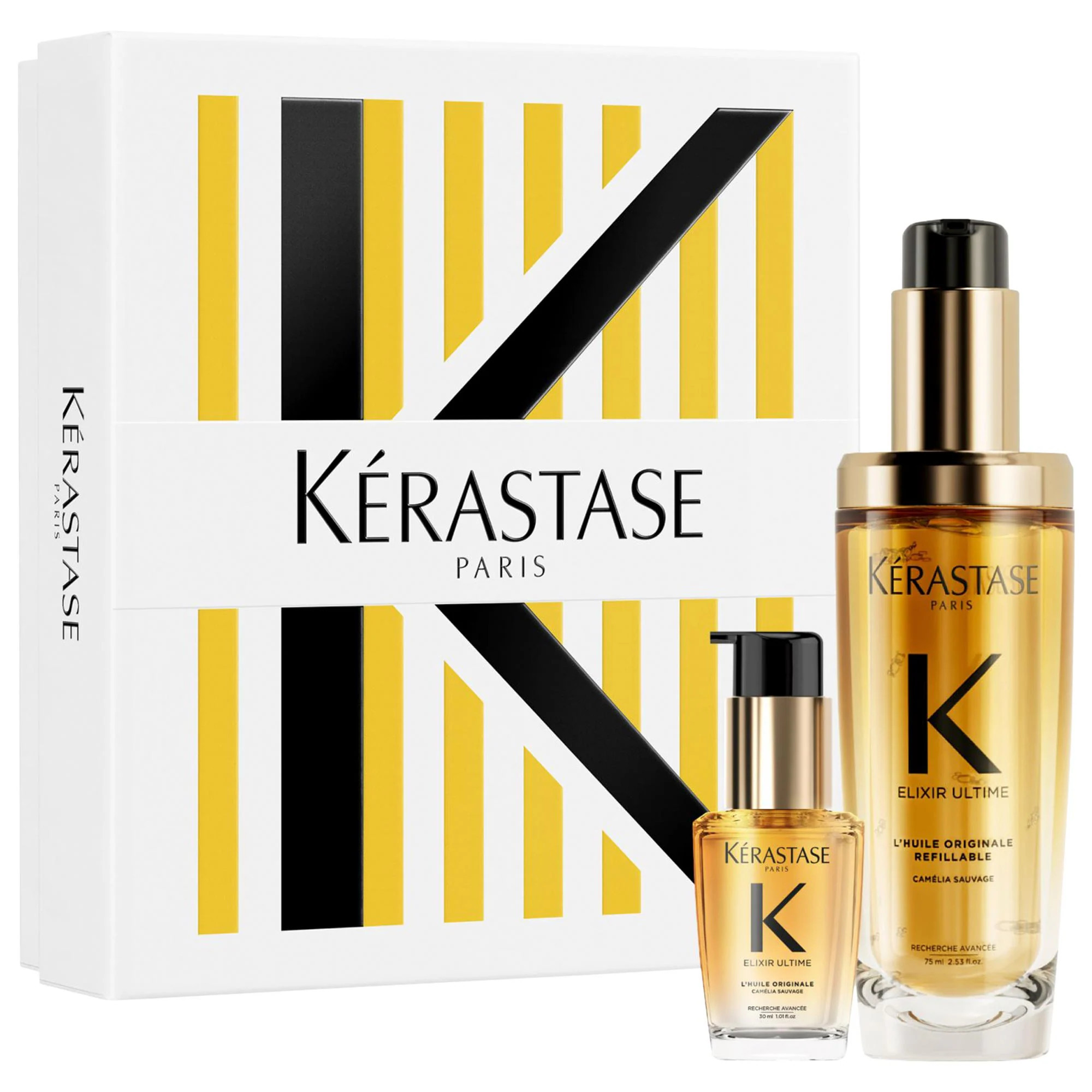 Kérastase Elixir Ultime Iconic Hydrating Hair Oil Luxury Haircare Duo Set | Sephora (US)