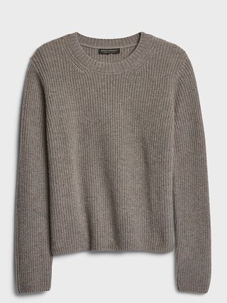 Cashmere Ribbed Sweater | Banana Republic (US)