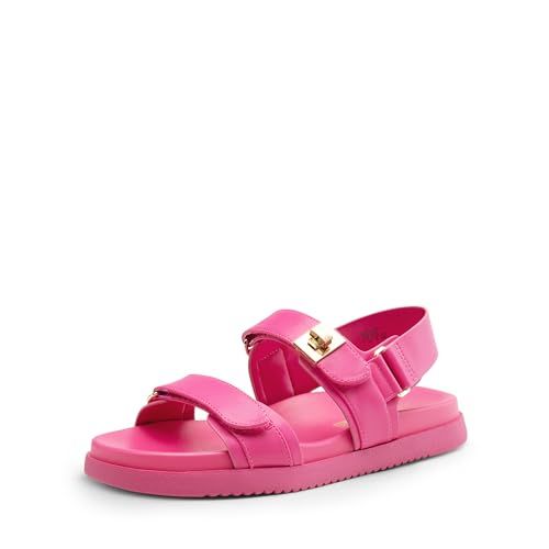 DREAM PAIRS Flat Sandals for Women Comfortable Open Toe Summer Sandals Adjustable Fashion Dress S... | Amazon (US)