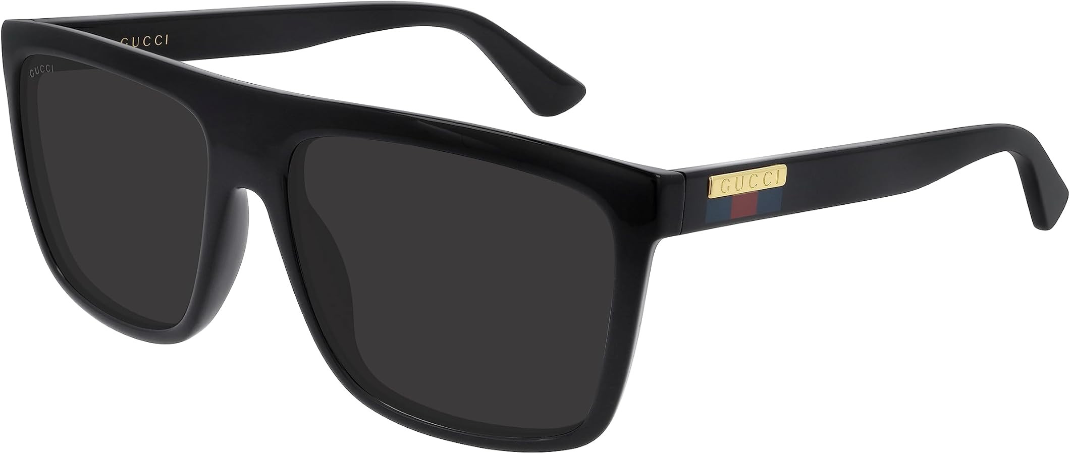 Sunglasses Gucci GG 0748 S- 001 Black/Grey,men | Amazon (US)