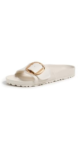 Birkenstock Female Madrid Big Buckle EVA Eggshell Women 5-5.5 | Amazon (US)