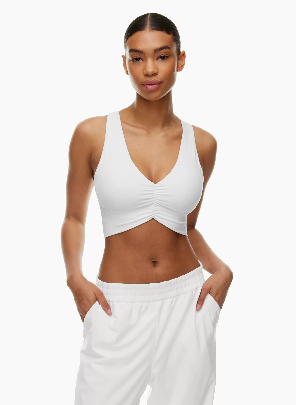 BUTTER VOLLEY SPORTS BRA | Aritzia