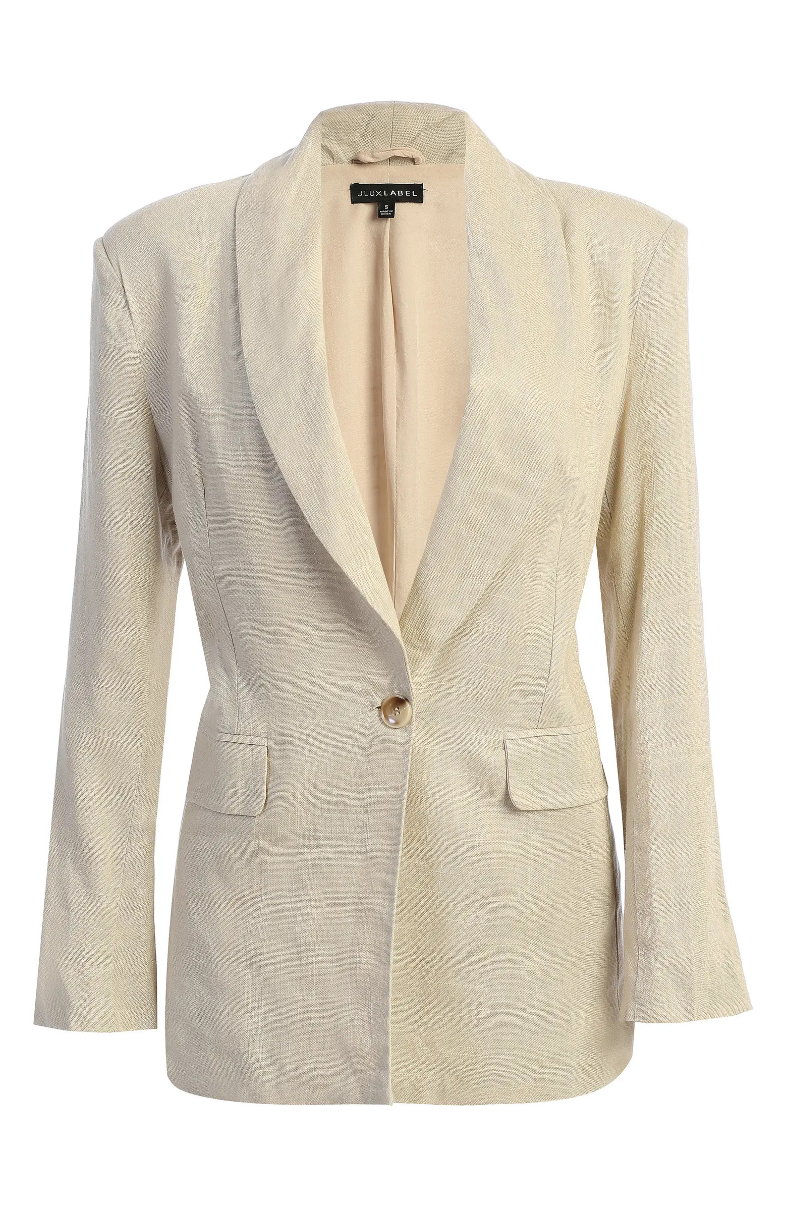 Parker Oversize Cotton & Linen Blazer | Nordstrom