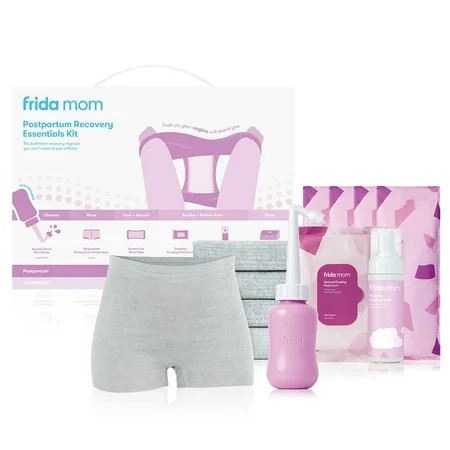Frida Mom Postpartum Recovery Essentials Kit with Cooling Pads, Peri Bottle, Healing Foam and More | Walmart (US)