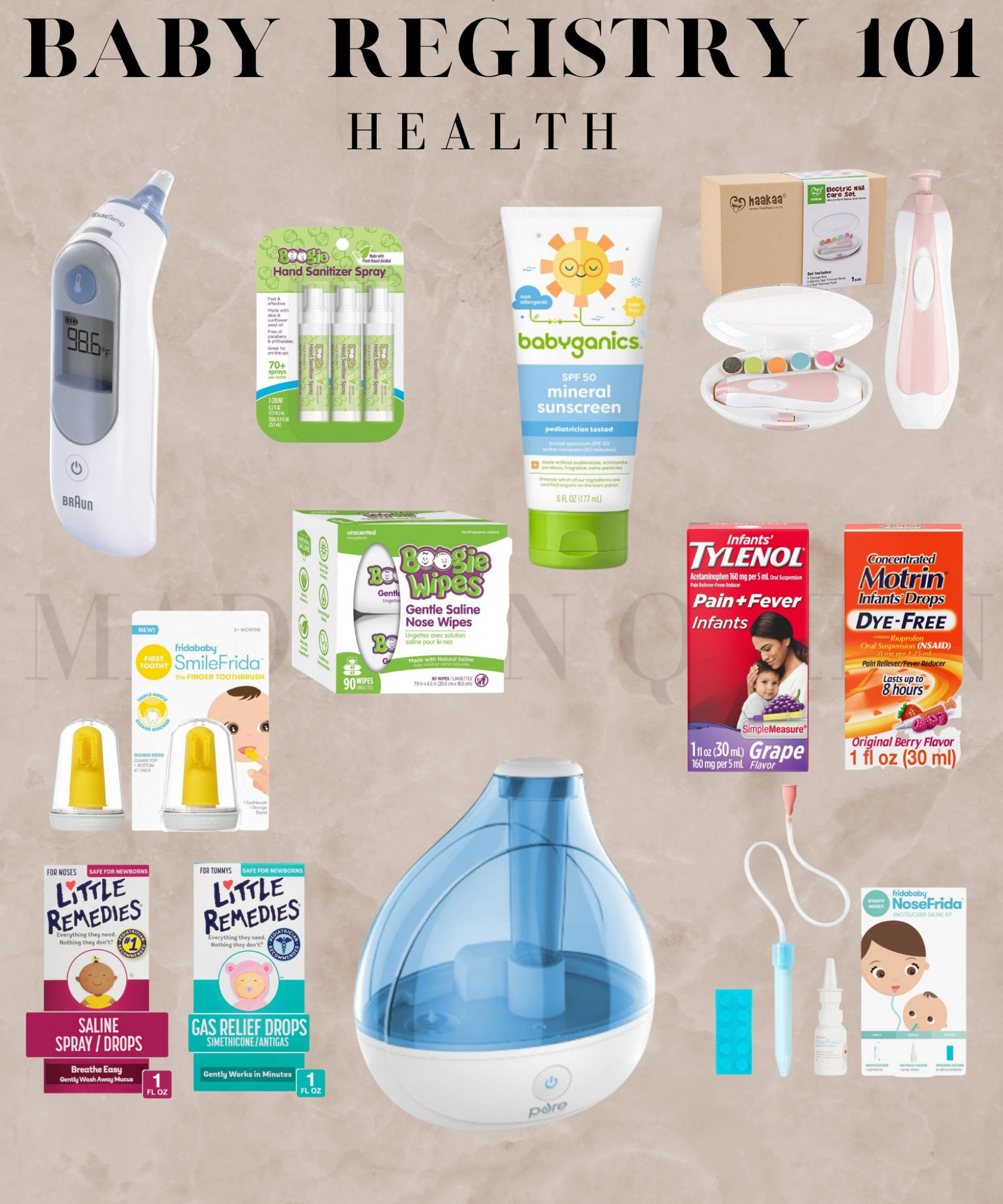 BABY REGISTRY 101 - HEALTH

#LTKbaby