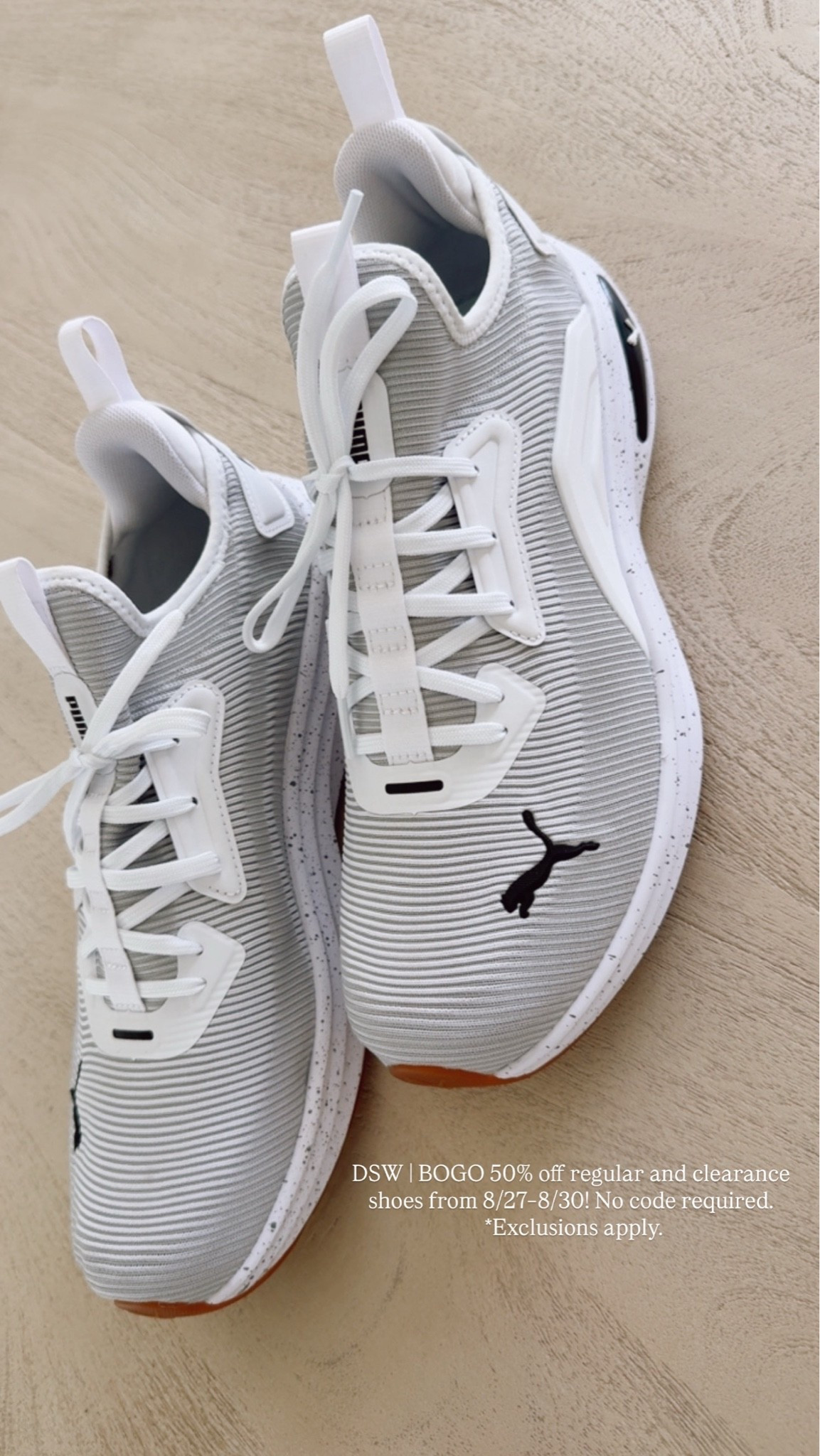 Back-to-school shoe shopping for the boys! 👟 Grabbed these PUMA sneakers for one of my boys, and I love how easy they are for everyday wear.

DSW | BOGO 50% off regular and clearance shoes from 8/27–8/30! No code required. *Exclusions apply. #Ad @DSW  #mydsw

#LTKmomlife #LTKfitnessgoals #LTKKids