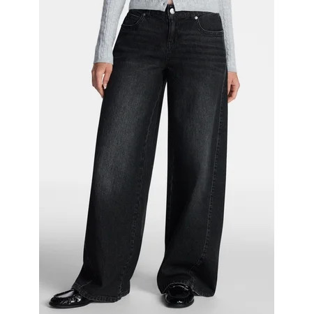 No Boundaries Ultra Baggy Jeans, 30.5", 31.5", 32.5'', 34.5" Inseams, Women's and Women's Plus 00... | Walmart (US)