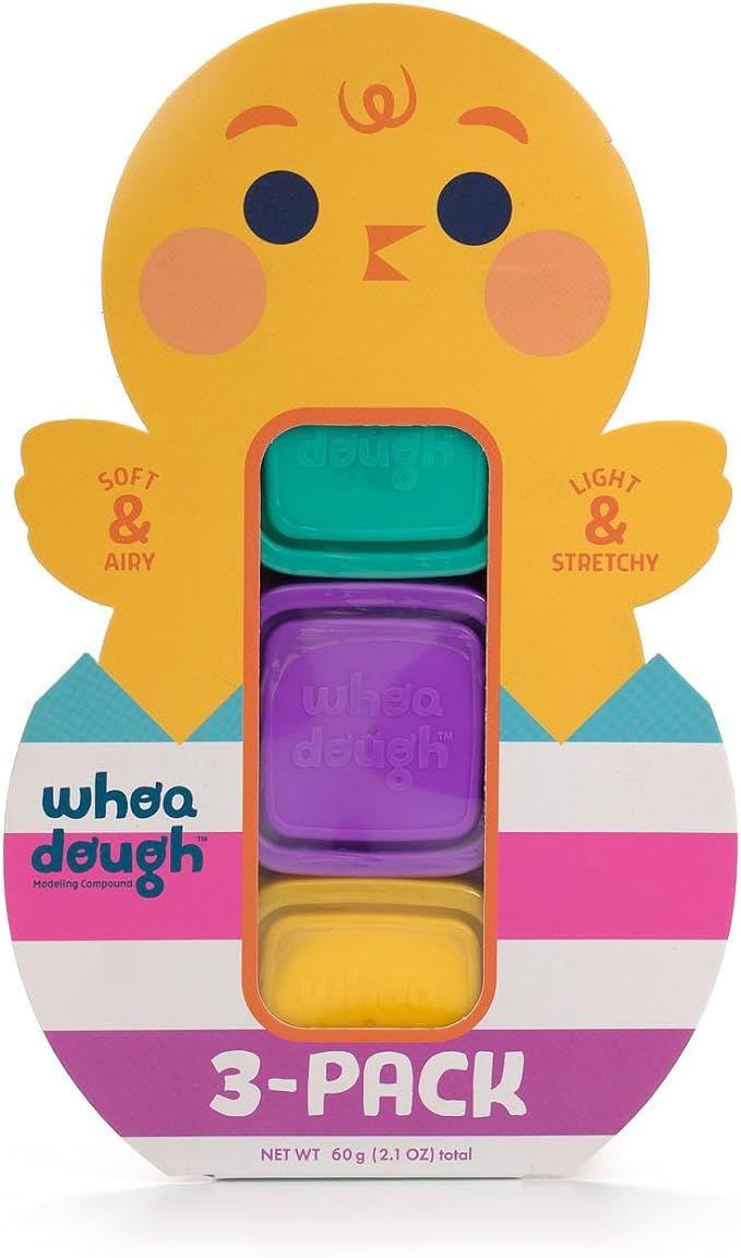 Chuckle & Roar - Easter Whoa Dough 3 Pack Chick Basket Stuffer - Arts and Crafts - Fun for Toddle... | Amazon (US)