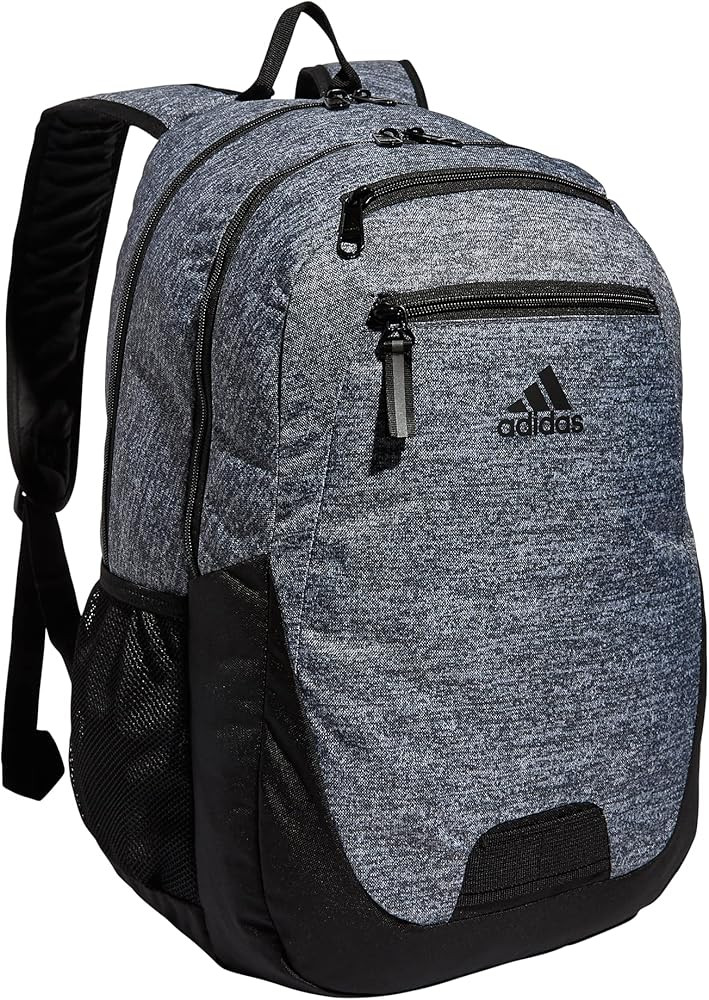 adidas Foundation 6 Backpack, Jersey Onix Grey/Black, One Size | Amazon (US)