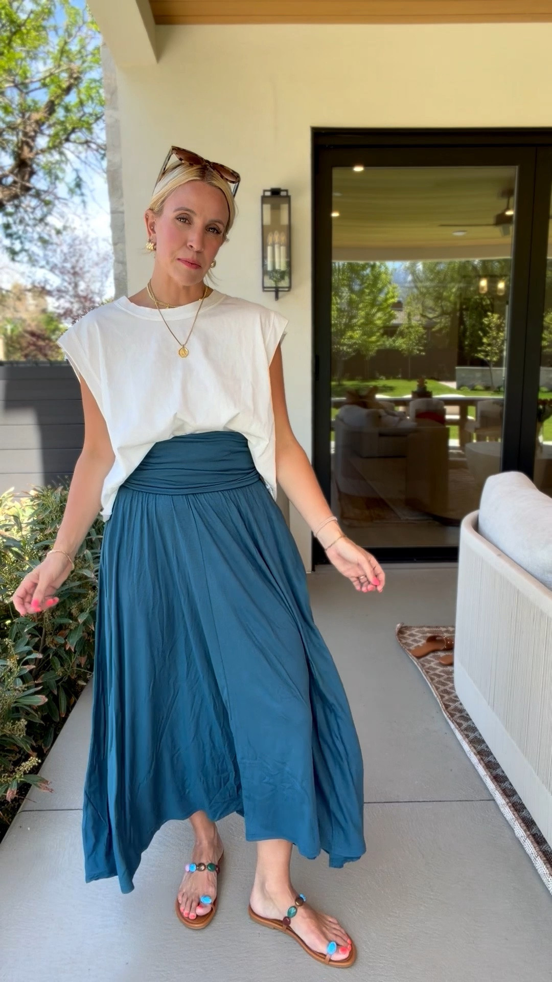 This skirt is SO cute! I was inspired and influenced!

#LTKgrwm #LTKmomlife #LTKootd