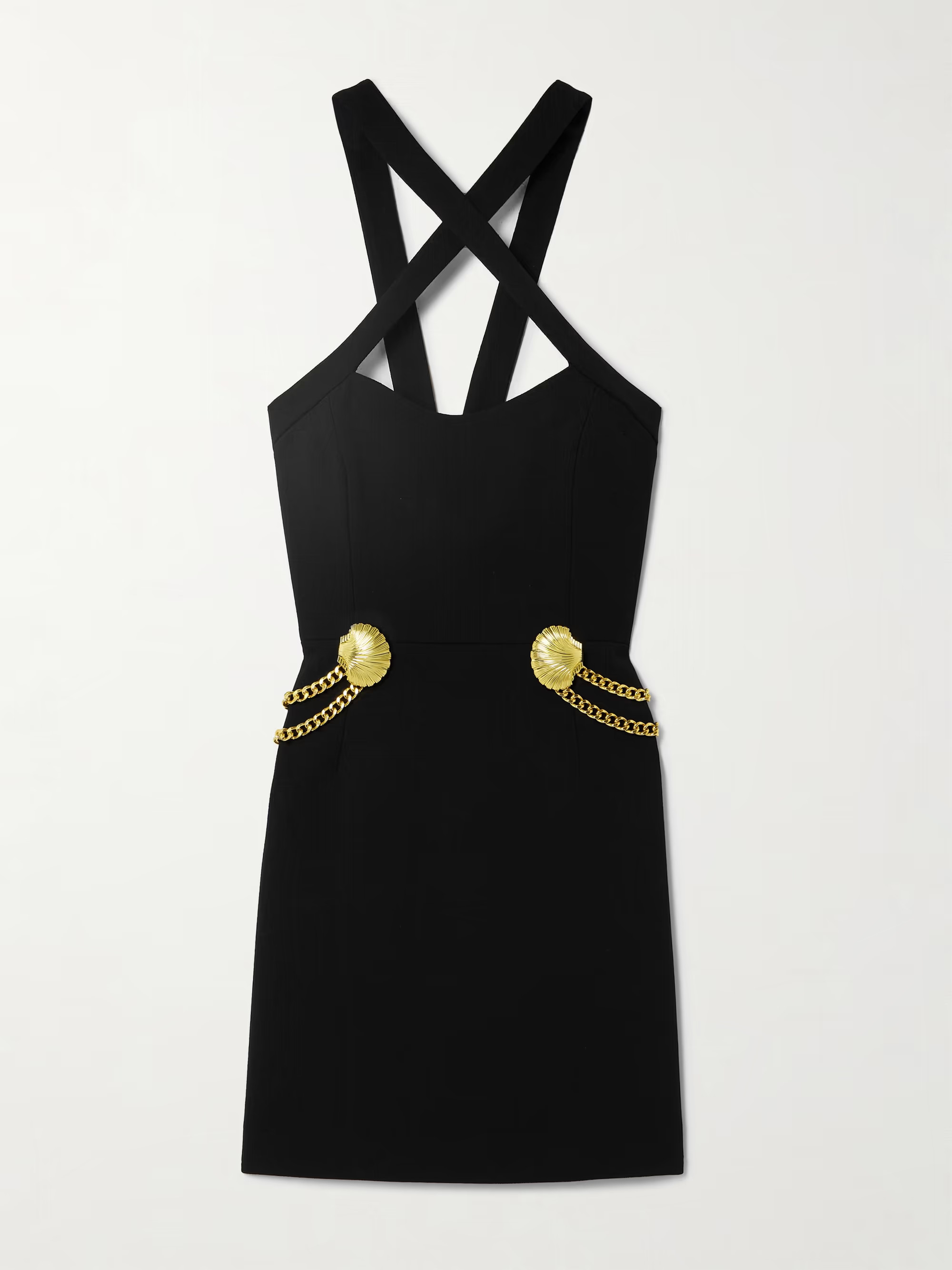 REBECCA VALLANCEChelsea embellished textured-crepe mini dress | NET-A-PORTER APAC