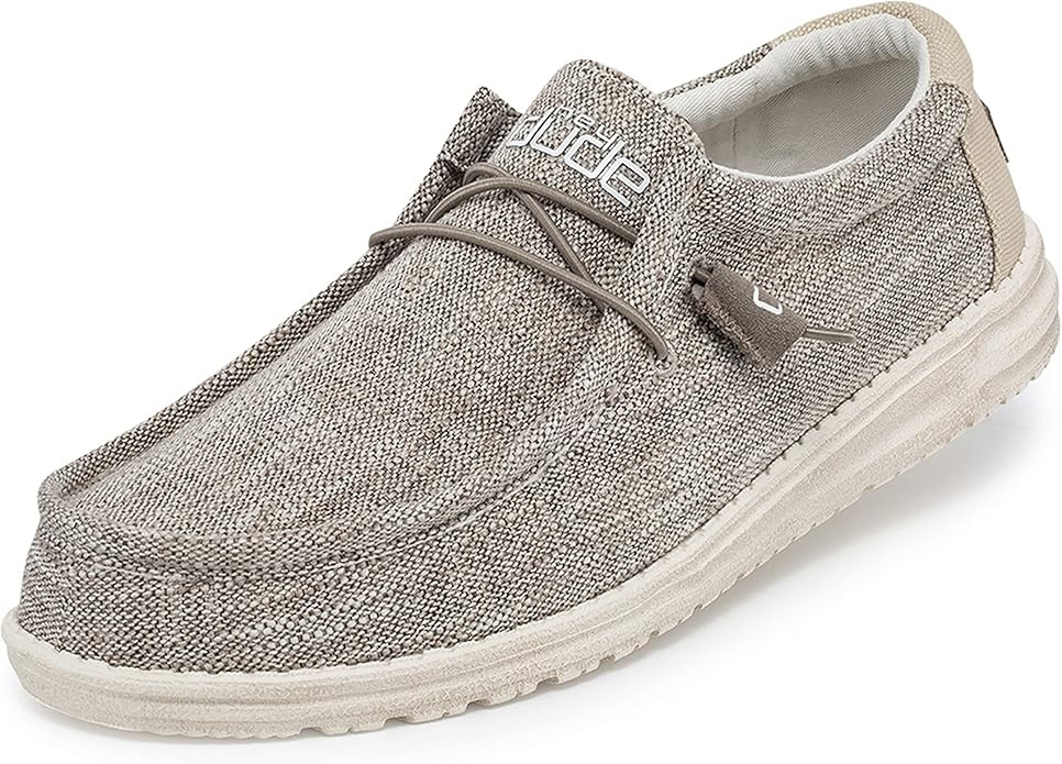 Hey Dude Men's Wally Loafer Multiple Colors | Men’s Shoes | Men's Lace Up Loafers | Comfortable... | Amazon (US)