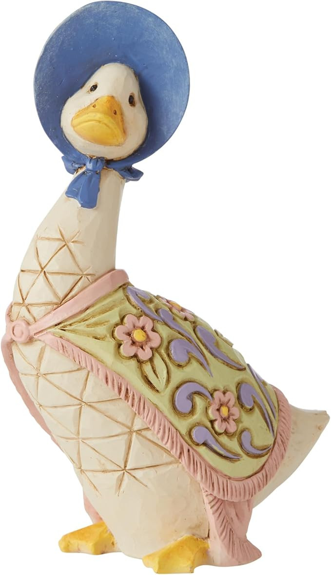 Enesco Beatrix Potter by Jim Shore Jemima Puddle-Duck Miniature Figurine, 4.13 Inch, Multicolor | Amazon (US)