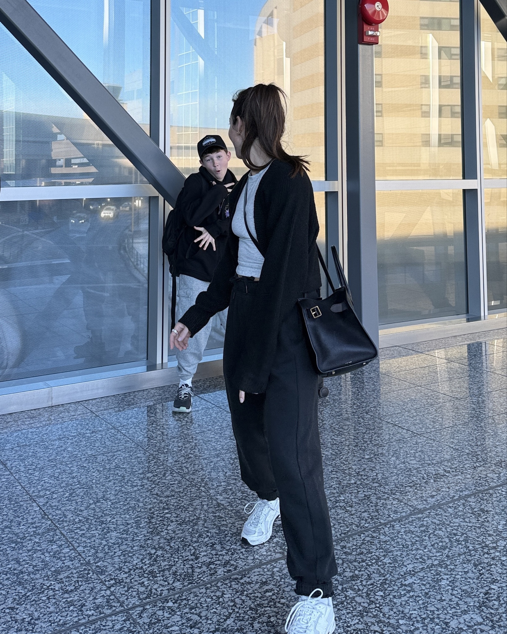 Travel Day Airport Outfit 🤍

I will always share more affordable bag options I love along with the bag I’m using. 
This is The Row Margaux 12 

Loving these sweatpants I just picked up. Lighter than the other ones from LuLuLemon! 

#LTKmomlife #LTKTravel #LTKootd