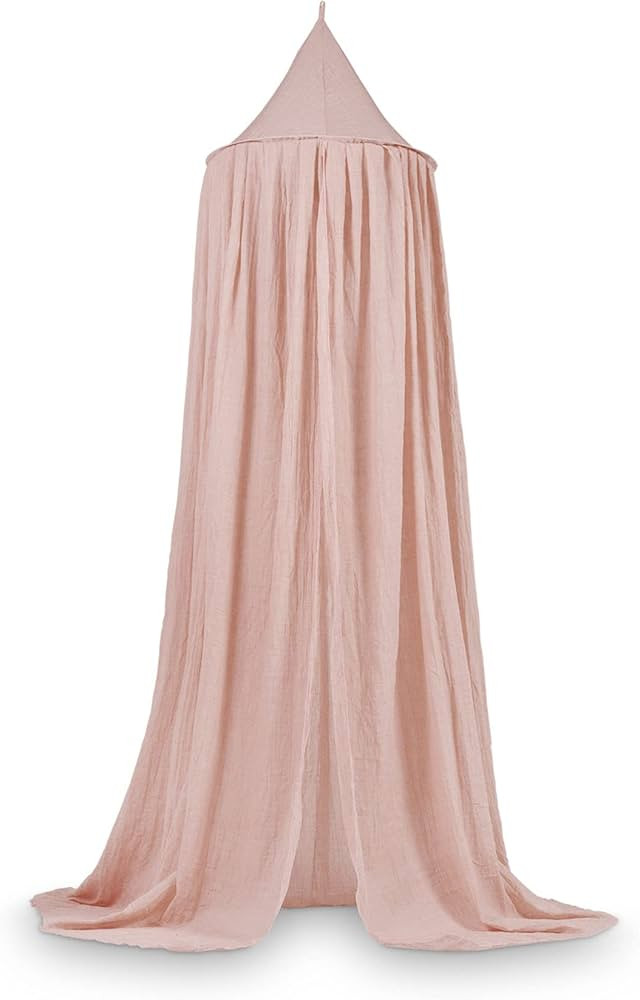 Mosquito Net Vintage 96 inch - Canopy Bed Curtains Crib Canopy - Baby Nursery Decor Bed Canopy - ... | Amazon (US)