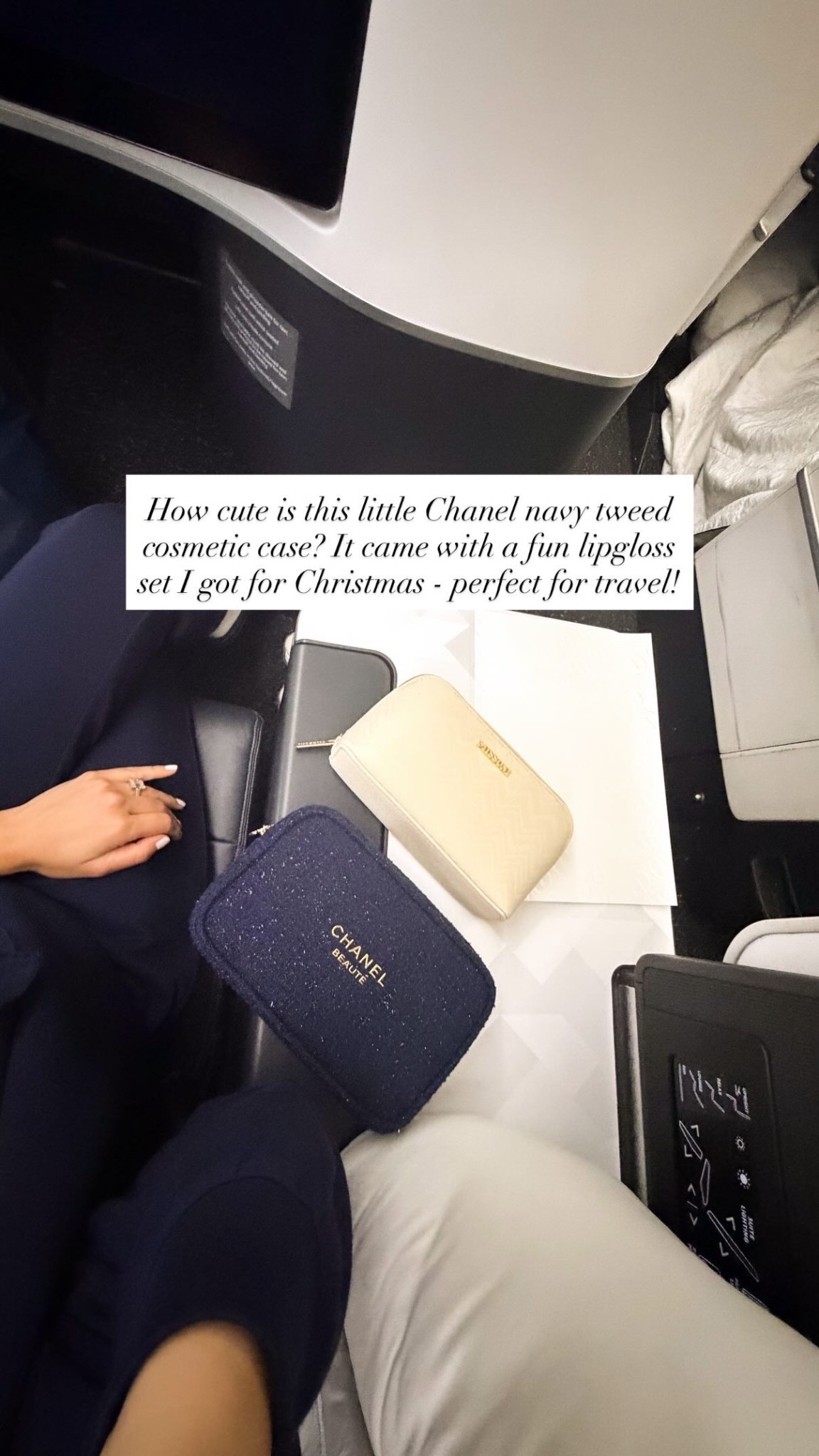 Chanel beauty, travel, cosmetic case.

#LTKMothersDay #LTKdayinmylife #LTKstorytime