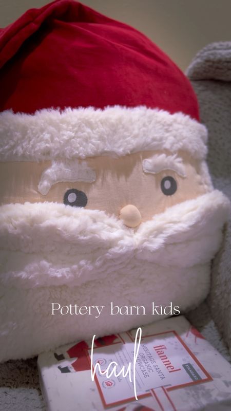 Pottery barn kids haul Christmas / Holiday 
Santa pillow, letters to Santa pillow case sham, flannel, Heritage Flannel Santa Organic Sheet set
Last year they were constantly sold out and I never made it when there was a restock. Also now they have bundles of 2 pillows which is awesome! Santa / Grinch / Light up pillows 

#LTKSeasonal #LTKHoliday #LTKhome