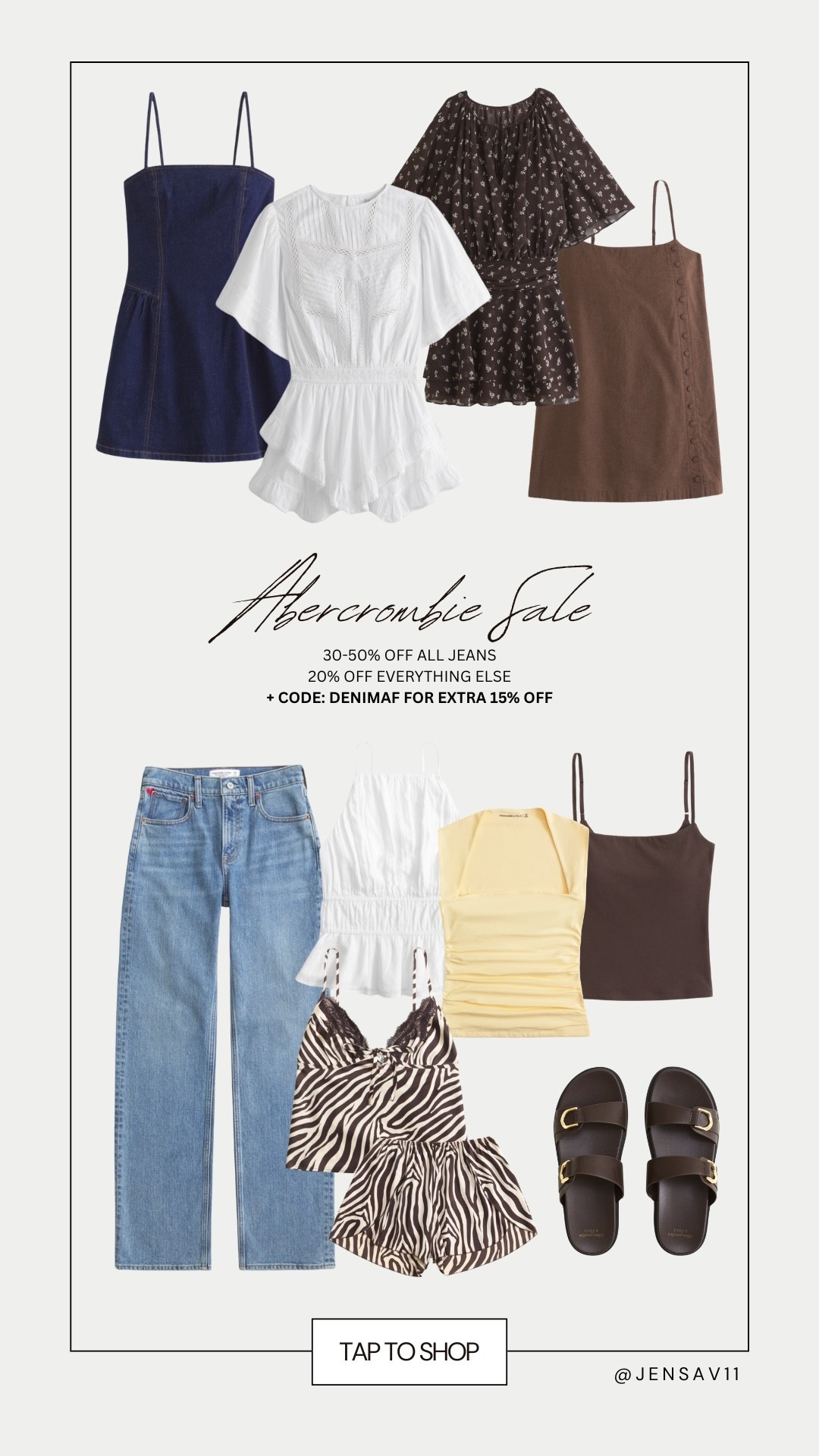 What’s in my cart for the Abercrombie sale :) remember to use code DENIMAF to stack an extra 15% off ❤️

#LTKStyleTip #LTKSaleAlert #LTKFindsUnder100