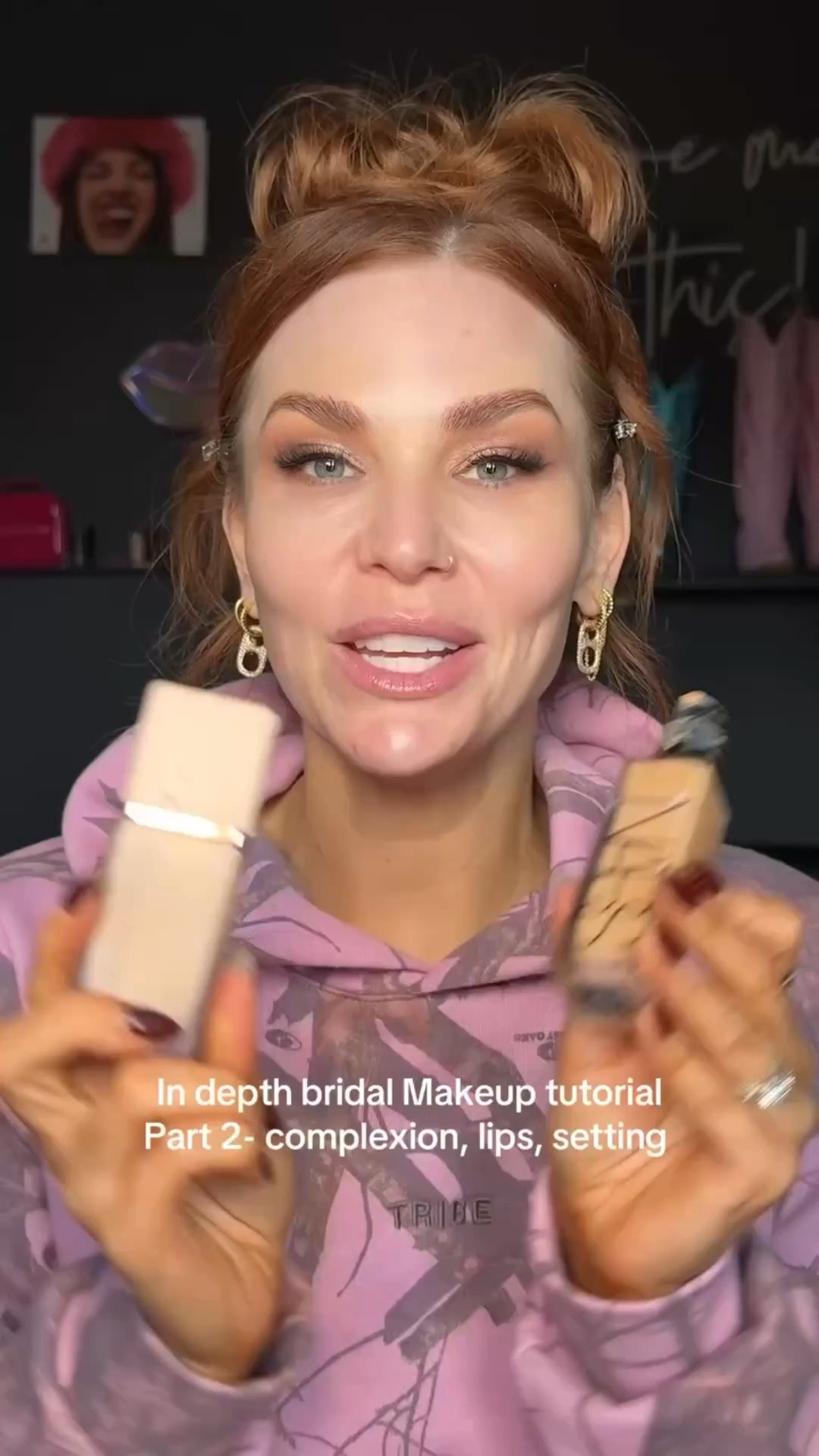 Part 2 of my in depth bridal makeup tutorial covering complexion, cream layering, and lips!

#bridalmakeup #bridalmakeupinspo #bridalmakeuptutorial #softglammakeuplook❤️💄