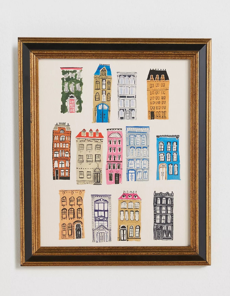 City Life Wall Art Framed Print from Anthropologie Home 

#LTKSeasonal #LTKMostLoved #LTKHome