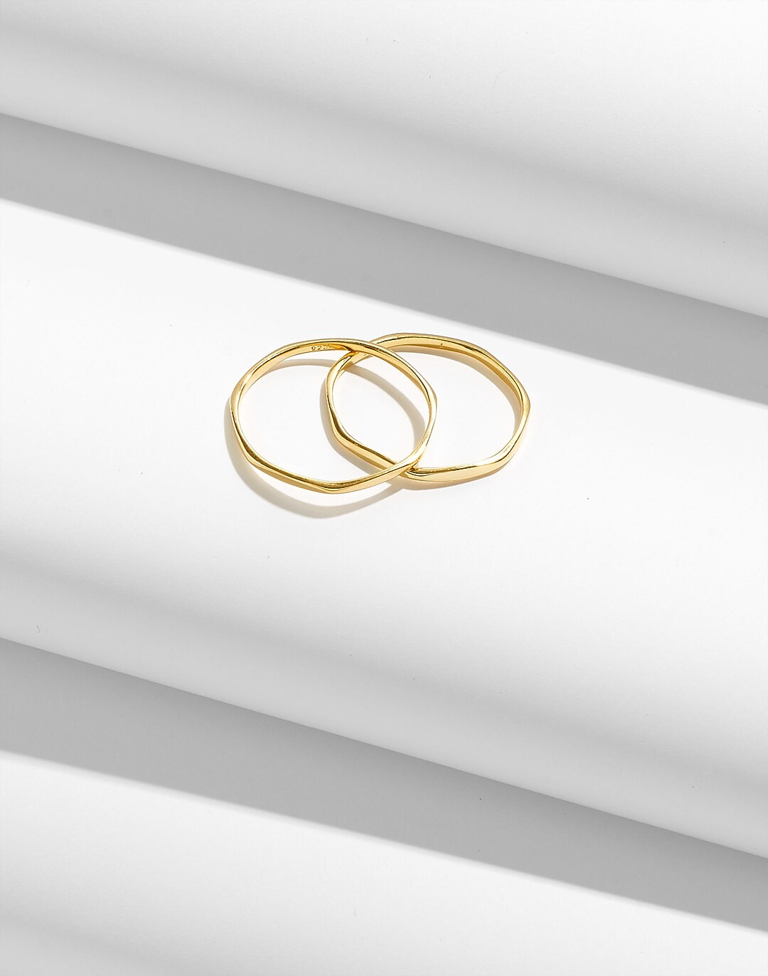 Delicate Collection Demi-Fine Rope Stacking Rings | Madewell