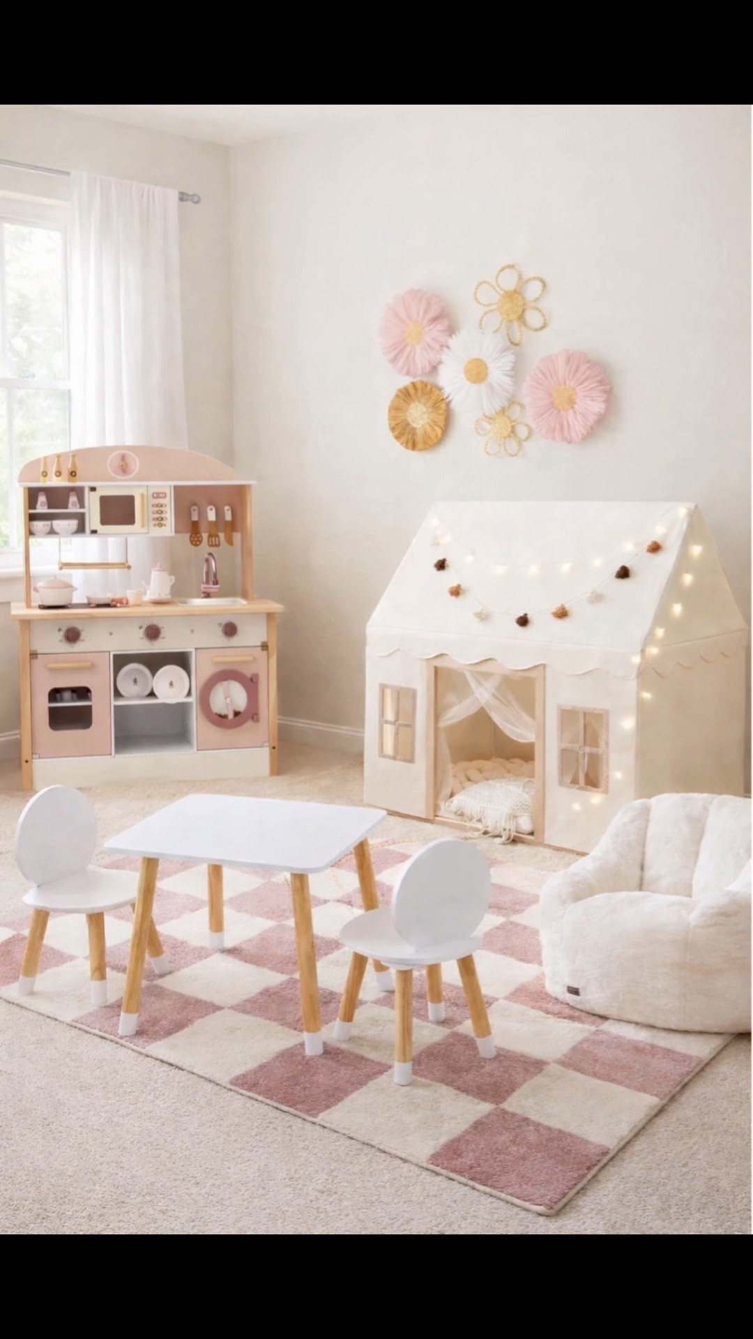 Pink Kids’ Playroom Decor & Toys - Amazon, Target, & Wayfair Finds

Little girls’ playroom, toddler playroom, toddler bedroom, kids decor, Target kids finds, Wayfair finds, Amazon finds, girls’ playroom, Montessori playroom, play kitchen, kids’ table, kid’s bookshelf, toy storage, toy room, baby nursery decor ideas, toddler room decor, home decor finds, pink kids’ decor, neutral decor, aesthetic home decor, trendy kids’ room, princess room, pink wall art, kids’ play tent, cozy playroom, kids’ seating, pink checkered rug

#LTKHome #LTKKids #LTKBaby