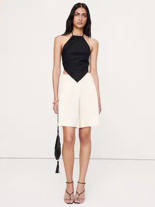 The Everyday Bermuda Short in Linen | Banana Republic (CA)