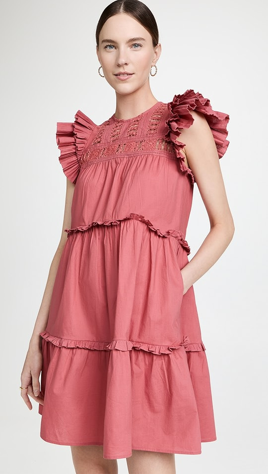 Thora Thread Pull Tunic Dress | Shopbop