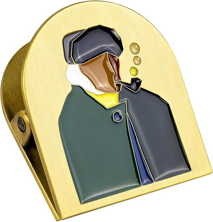 AVECMOI Van Gogh Journal Clip, Vintage Brass Metal Clip, Cute Travelers Notebook Accessories for ... | Amazon (US)