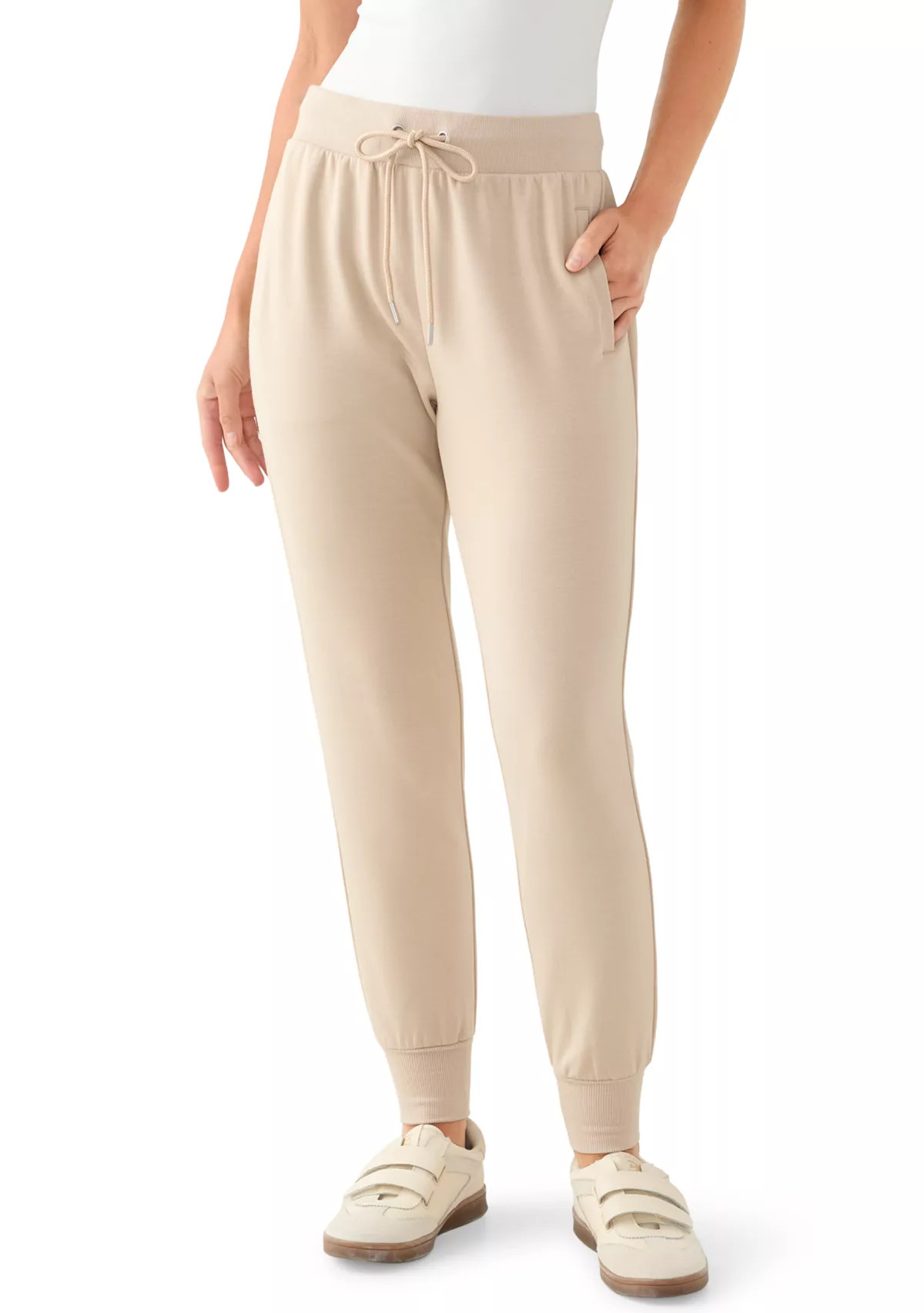 PhilosophyPetite Scuba Pull On Tie Waist Joggers | Belk