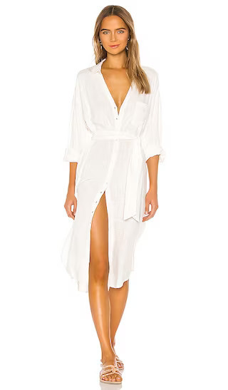 Barcelona Dress in Cream | Revolve Clothing (Global)