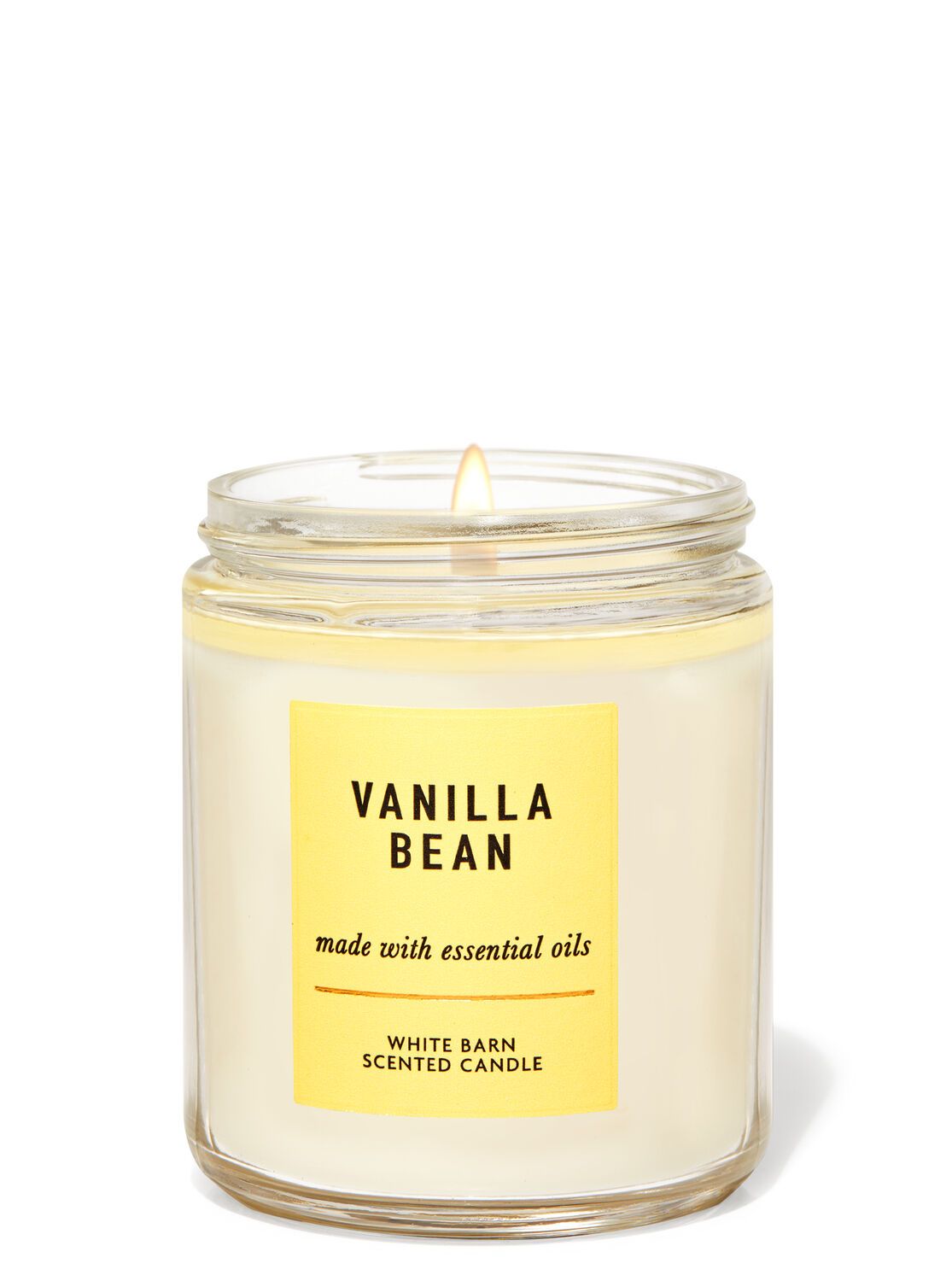 Vanilla Bean Single Wick Candle | Bath & Body Works
