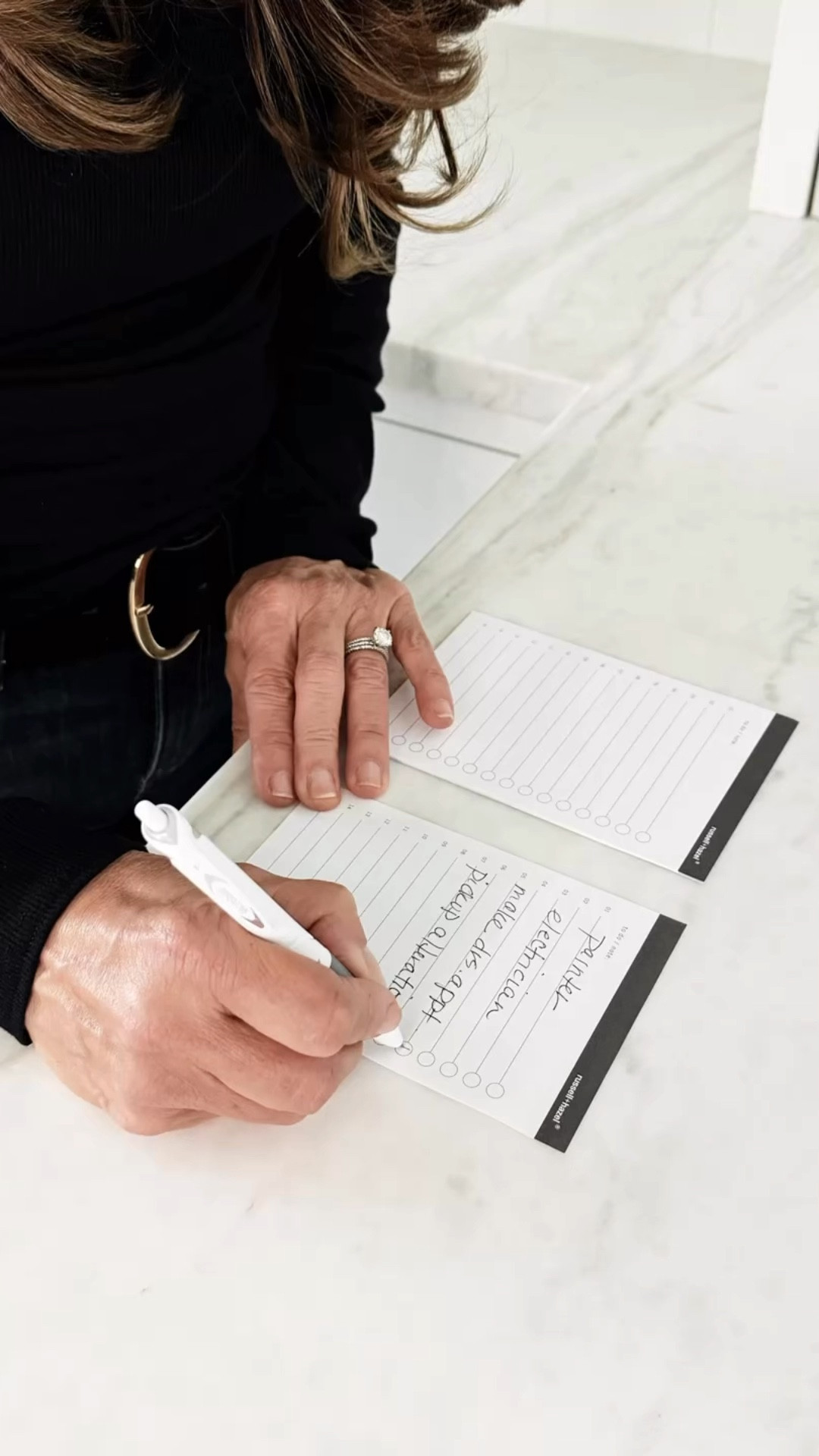 Start every day with a plan! 🗒️Daily to-do lists help you focus, prioritize, and tackle your goals one step at a time.✅

There’s nothing more satisfying than crossing things off as you go. These are my go to notepads from @russellandhazel ✨

They come three pads to a package and each repositionable note contains 10 ruled lines with space to check off as you go.🗒️
Stick these notes to your computer monitor, refrigerator, or any other surface for maximum convenience.📑I even have my husband adding to the daily lists.🙋🏻‍♂️

#LTKHome #LTKSeasonal #LTKFindsUnder50