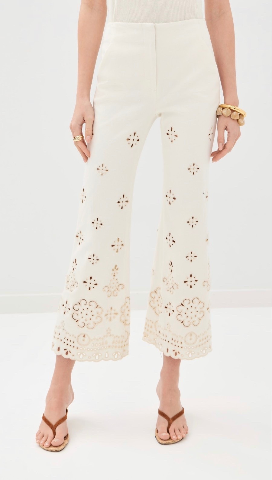 Spring outfit 
Lace pants 
Vacation 

#LTKdayinmylife #LTKSeasonal