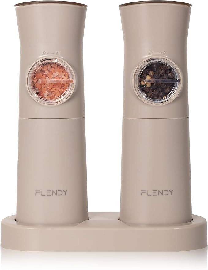 Gravity Electric Salt and Pepper Grinder Set Rechargeable, Automatic Salt and Pepper Grinder Set ... | Amazon (US)