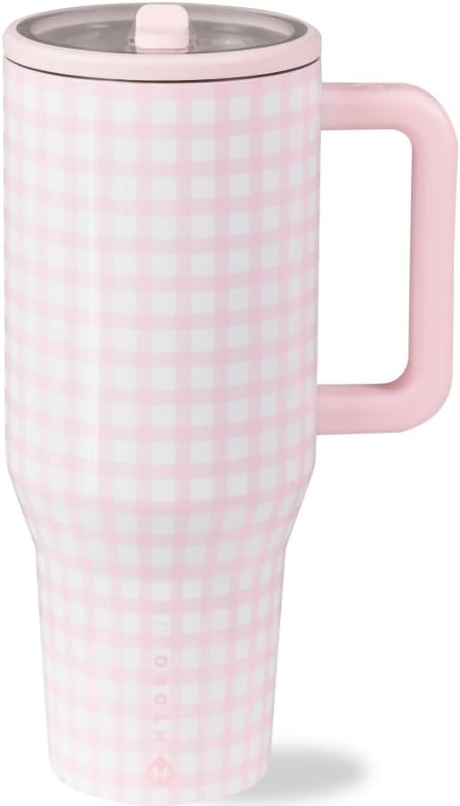 HydroJug Traveler - 40 oz Water Bottle with Handle & Flip Straw - Fits in Cup Holder, Leak Resist... | Amazon (US)