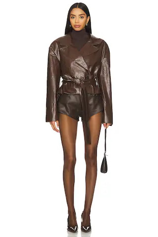 Eden Trench in Chocolate | Revolve Clothing (Global)