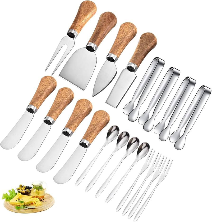 Cheese Butter Spreader Knives Set Charcuterie Board Accessories Stainless Steel Spreader Knives w... | Amazon (CA)