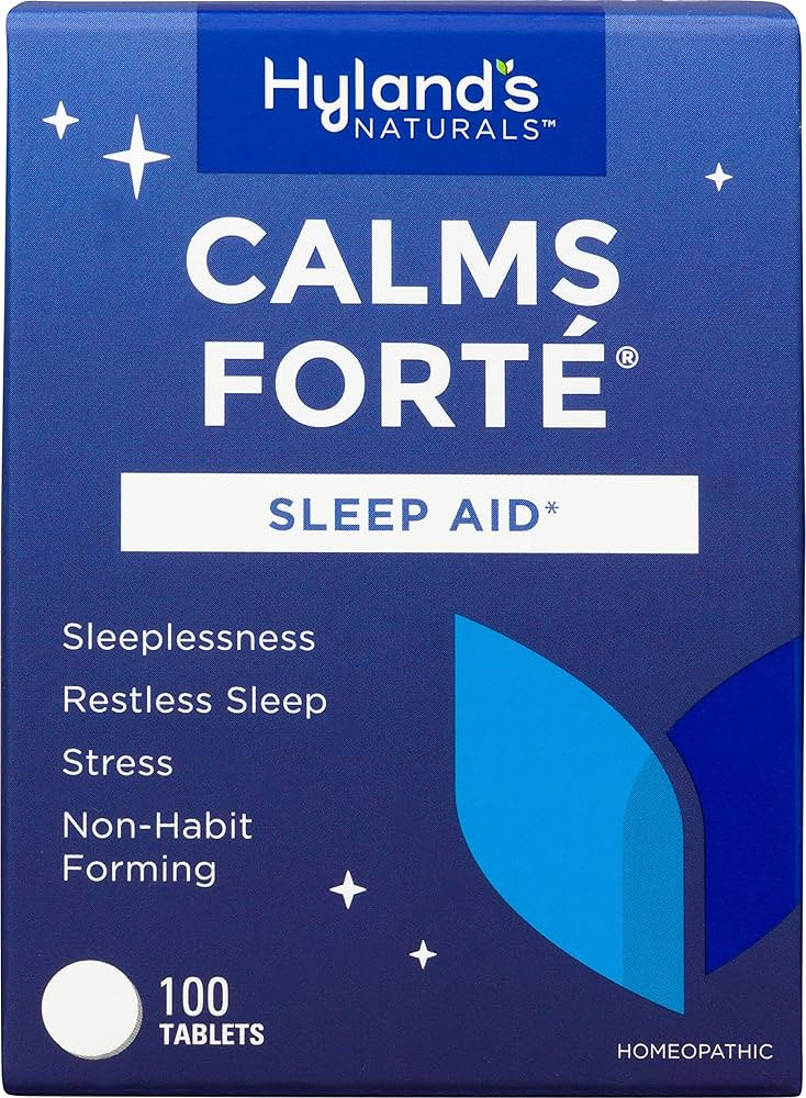 Hyland's Naturals Calms Forte Tablets, Natural Relief of Nervous Tension and Occasional Sleepless... | Amazon (US)