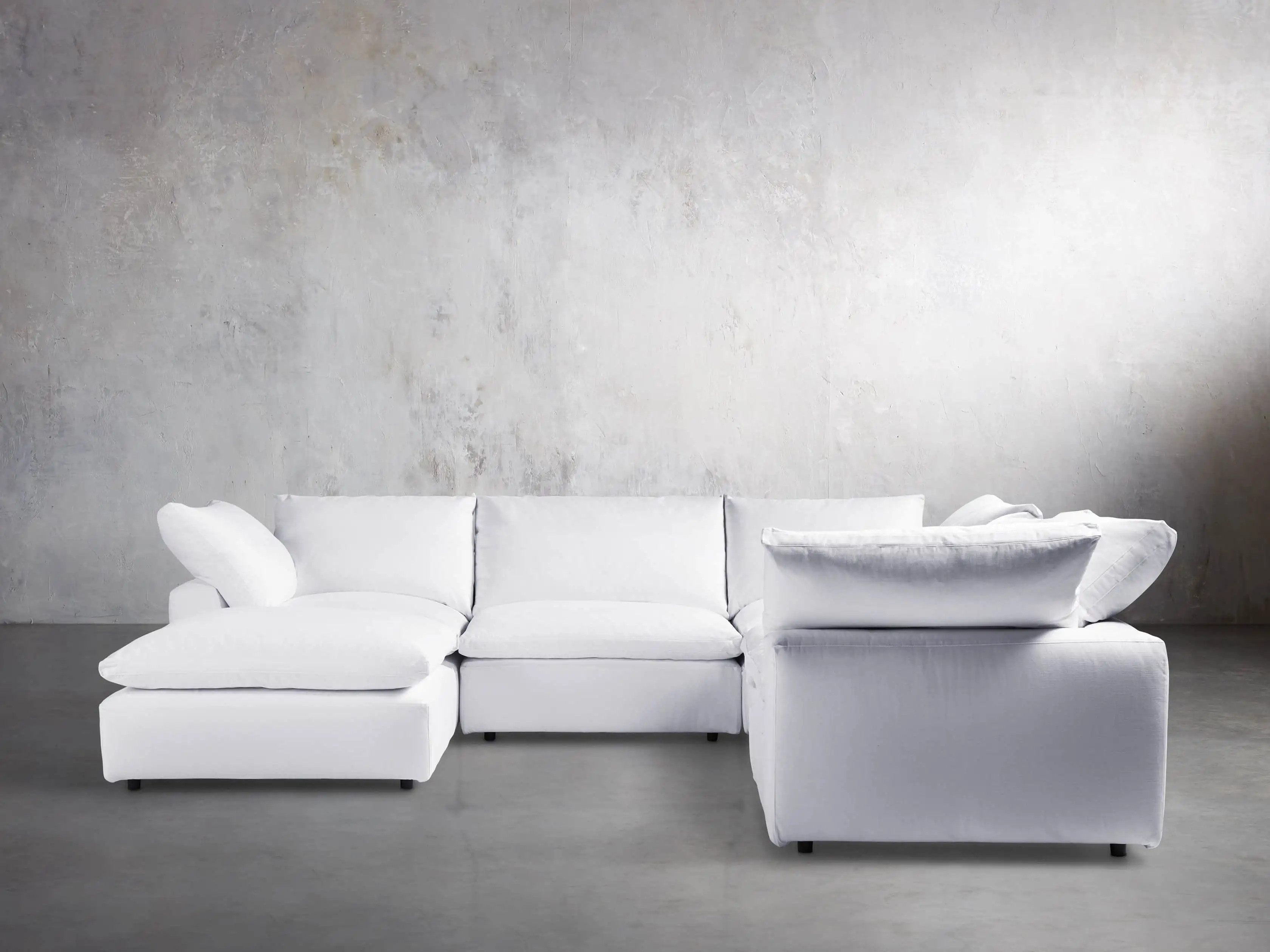 Tahoe Slipcovered Six Piece Sectional | Arhaus