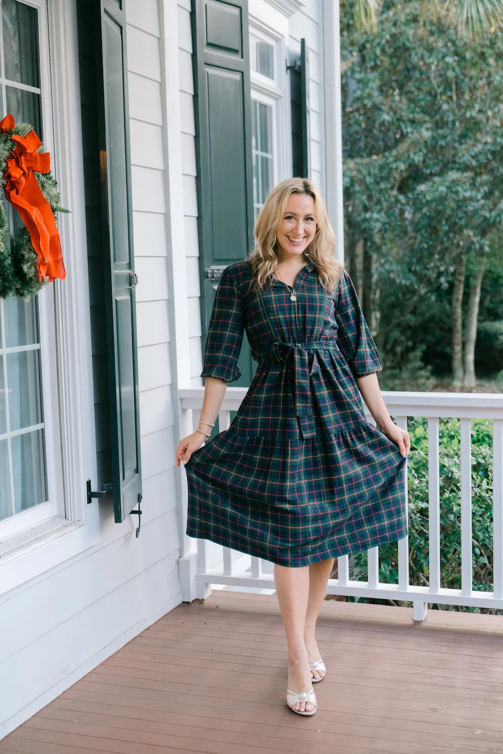 Eloise | Evergreen Twill | Victoria Dunn LLC