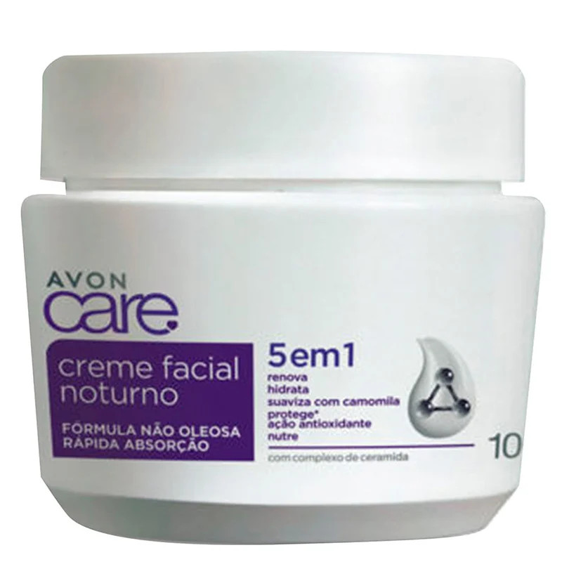 Creme Facial Hidratante Noite Avon Care | Avon (BR)