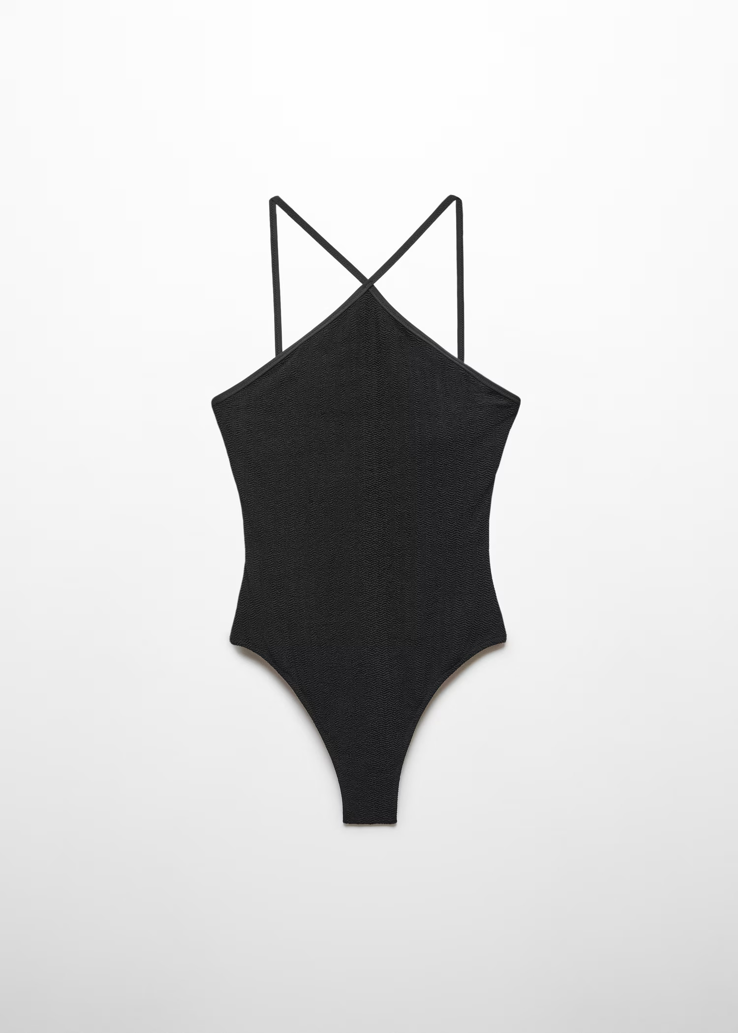 Halter neck swimsuit - Woman | MANGO United Kingdom | MANGO (UK)