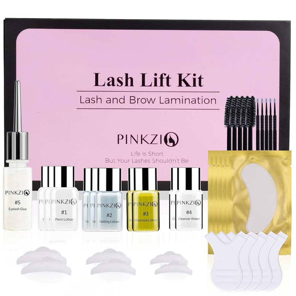 Lash Lift Kit, Professional Eyelash Perm Kit, Safe Perming Wave, Semi-Permanent Lash Curling for ... | Amazon (US)