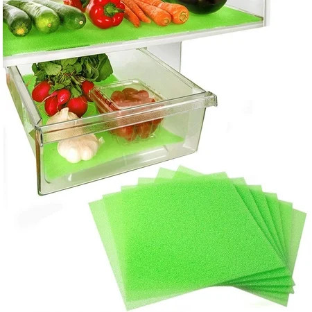 Fruit & Veggie Life Extender Liner for Fridge Refrigerator Drawers 12 x 15 Inches (6 Pack) – Extends | Walmart (US)
