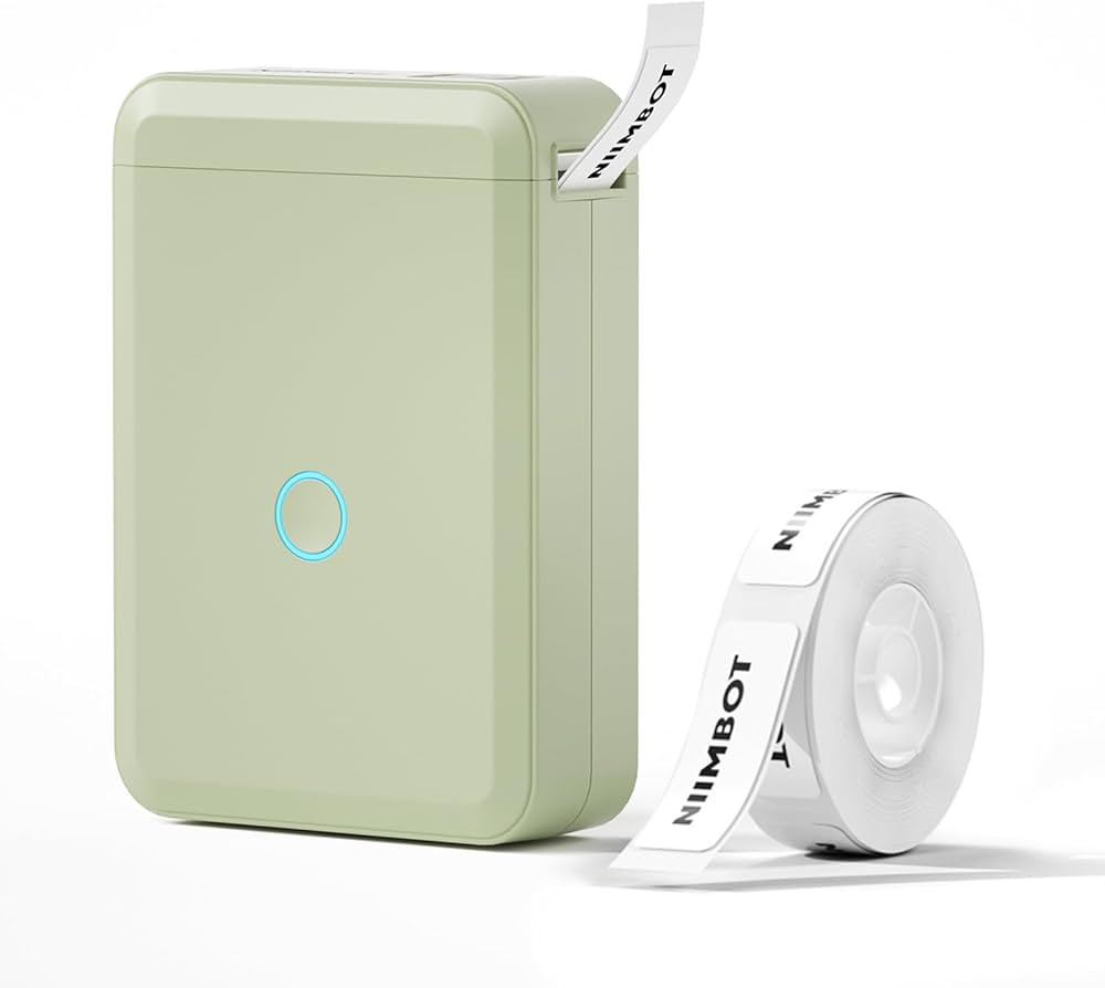 NIIMBOT Label Maker Machine D110 Label Printer Tape Included Portable Wireless Connection Multipl... | Amazon (US)